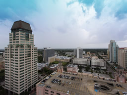 And here looking north above the rooftops